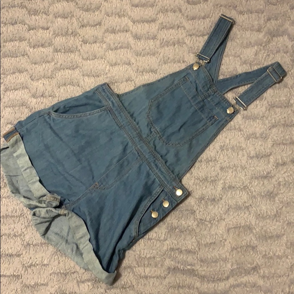 Denim Overalls